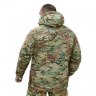Зимняя мужская куртка Patrol System 3.0 Dewspo RS Мультикам 2XL Kali KL417 утепленный съемный капюшон водонепроницаемая и ветронепродуваемая - изображение 3