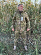 Куртка мультикам Soft-Shell Combat одежда не промокает камуфляж S M, Камуфляж Мультикам - изображение 6