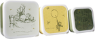 Zestaw pudełek na lunch Disney Snack Boxes Winnie the Pooh 3 szt (5055453495922) - obraz 1