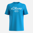 Koszulka męska s.Oliver 10.3.11.12.130.2141458-62D1 S Niebieska (4099975042814) - obraz 4