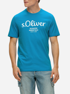 Футболка чоловіча s.Oliver 10.3.11.12.130.2141458-62D1 2XL Синя (4099975042852) - зображення 1