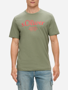 Koszulka męska s.Oliver 10.3.11.12.130.2141458-73D1 S Oliwkowa (4099975042999) - obraz 1