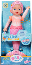 Lalka bobas Zapf Baby Born My First Mermaid 37 cm (4001167834589) - obraz 1