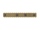 Планка Пикатинни КРУК CRC 9018 Coyote Tan на 15 слотов с креплением M-Lok - изображение 3