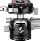 Головка штативна Leofoto LH-36PCL+NP-50 шарова с затискачем ARCA. Шар: 36 мм - зображення 1