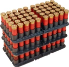 Подставка MTM Shotshell Tray на 50 глакоствольных патронов 16 кал. Цвет - черный - зображення 2