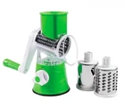 Овощерезка Tabletop Drum Grater Kitchen Master с насадками зеленый