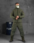 Зимовий водовідштовхувальний тактичний костюм drummer oliva Вт7575 M - зображення 1