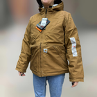 Куртка женская огнеупорная, размер M, Carhartt FR Full Swing Quick Duck Jack цвет Койот, зимняя женская куртка - зображення 1