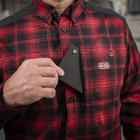 M-Tac рубашка Redneck Shirt Red/Black S/L - изображение 7