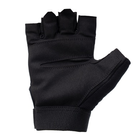 Рукавиці тактичні MIL-TEC Army Fingerless Gloves Black M - зображення 5