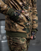 Куртка тактична SoftShell на овчині мультикам XL - зображення 3