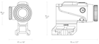 Монокуляр призматичний Hawke Prism Sight 4x24 сітка 5,56 BDC Dot - зображення 5