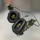 Навушники Earmor M32 c кріпленням на шолом HD-ACC-08, активні, зі знімним мікрофоном та гарнітурою, Олива - зображення 5