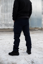 Мужской демисезонный Костюм ДСНС Softshell с Липучками под Шевроны темно-синяя Куртка и брюки 3XL - изображение 10