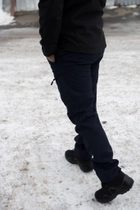 Мужской демисезонный Костюм ДСНС Softshell с Липучками под Шевроны темно-синяя Куртка и брюки 3XL - изображение 13