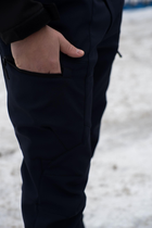Чоловічий демісезонний Костюм ДСНС Softshell із Липучками під Шеврони темно-синя Куртка та штани XL - зображення 15
