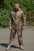 Костюм мужской - Дождевик Куртка Брюки мультикам / Водозащитный Комплект XL - изображение 1