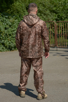 Костюм мужской - Дождевик Куртка Брюки пиксель / Водозащитный Комплект S - изображение 3