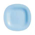 Тарілка десертна бірюзова Carine Light Blue квадратна 190 мм Luminarc (P4245) HD