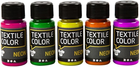 Набір фарб для тканин Creativ Company Неонові 5 x 50 мл (5707167903742) - зображення 1