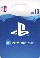 PSN Card 10 GBP | Playstation Network United Kingdom (ключ активації)