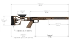 Ложе MDT HS3 для Remington 700 LA FDE - зображення 5