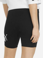 Спортивні шорти жіночі Puma Ess Logo Short Leggings 848347-01 XS 7" Чорні (4064535893069) - зображення 2