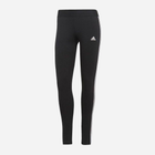 Legginsy sportowe damskie Adidas W 3S Leg GL0723 S Czarne (4064044680136) - obraz 1