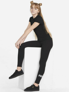 Młodzieżowe legginsy sportowe dla dziewczynki Puma Ess+ Logo Leggings G 846960-01 170-176 cm Czarne (4064535826135) - obraz 3