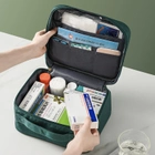 Аптечка для ліки, медична сумка-органайзер, кейс для зберігання медикаментів Green - зображення 4