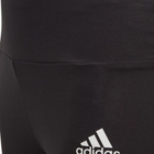 Dziecięce legginsy sportowe dla dziewczynki Adidas G 3S Tight GE0945 110 cm Czarne (4061612293453) - obraz 5