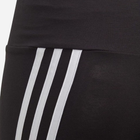 Dziecięce legginsy sportowe dla dziewczynki Adidas G 3S Tight GE0945 128 cm Czarne (4061612293415) - obraz 3