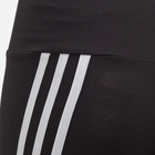 Młodzieżowe legginsy sportowe dla dziewczynki Adidas G 3S Tight GE0945 140 cm Czarne (4061612293507) - obraz 3