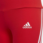 Дитячі спортивні лосини для дівчинки Adidas G 3S Tight GT6890 110 см Червоні (4064054888041) - зображення 4