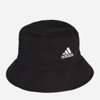 Młodzieżowa panamka Adidas Cotton Bucket H36810 OSFY Czarna (4064048577982) - obraz 3