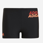 Kąpielówki chłopięce bokserki adidas Yb Lin Brief H32357 110 cm Czarne (4064047193497)