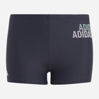 Дитячі плавки-боксери для хлопчика Adidas Logo Swim Brief H49556 92 см Темно-сірі (4066745078977) - зображення 1