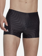 Kąpielówki męskie bokserki adidas Aop Boxer HT2093 9 Czarne (4066745123165)