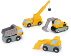 Набір будівельної техніки Mentari Construction Vehicles (0191856079132) - зображення 2