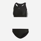 Strój kąpielowy dwuczęściowy damski Adidas Fit 2Pc 3S DQ3315 38 Czarny (4060515169117) - obraz 1