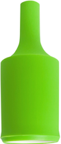 Силіконовий патрон для лампочки DPM E27 зелений (5903332583126) - зображення 1
