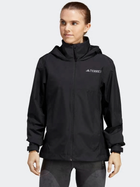 Kurtka wiatrówka sportowa damska Adidas W Mt Rr Jacket HN5460 S Czarna (4066751238594) - obraz 1