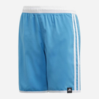 Modzieżowe spodenki kąpielowe dla chłopca Adidas Yb 3S Shorts FM4144 158 cm Błękitne (4062058577794) - obraz 1