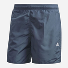 Шорти пляжні чоловічі Adidas Solid Clx Sh Sl FJ3377 XS Темно-сірі (4062058717145) - зображення 1