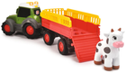 Traktor Dickie ABC Fendti Animal Trailer z figurką (4006333074615) - obraz 4