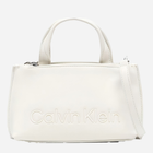 Torebka crossbody damska Calvin Klein CKRK60K610167PC4 Biała (8719856921873) - obraz 1