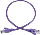 Патч-корд Rb-lan UTP Cat 5e 0.5 м Purple (RB1400.9) - зображення 1