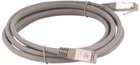 Patchcord A-lantec FTP Cat 5e 15 m Grey (KKF5SZA15.0) - obraz 1