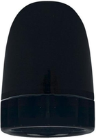 Керамічний патрон для лампочки DPM E27 чорний (5903332583379) - зображення 1
